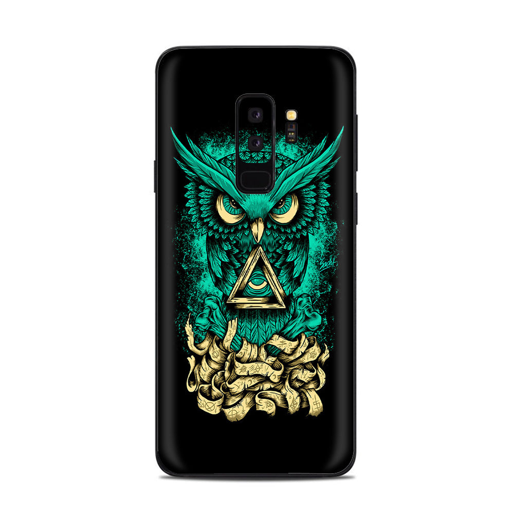  Awesome Owl Evil Samsung Galaxy S9 Plus Skin