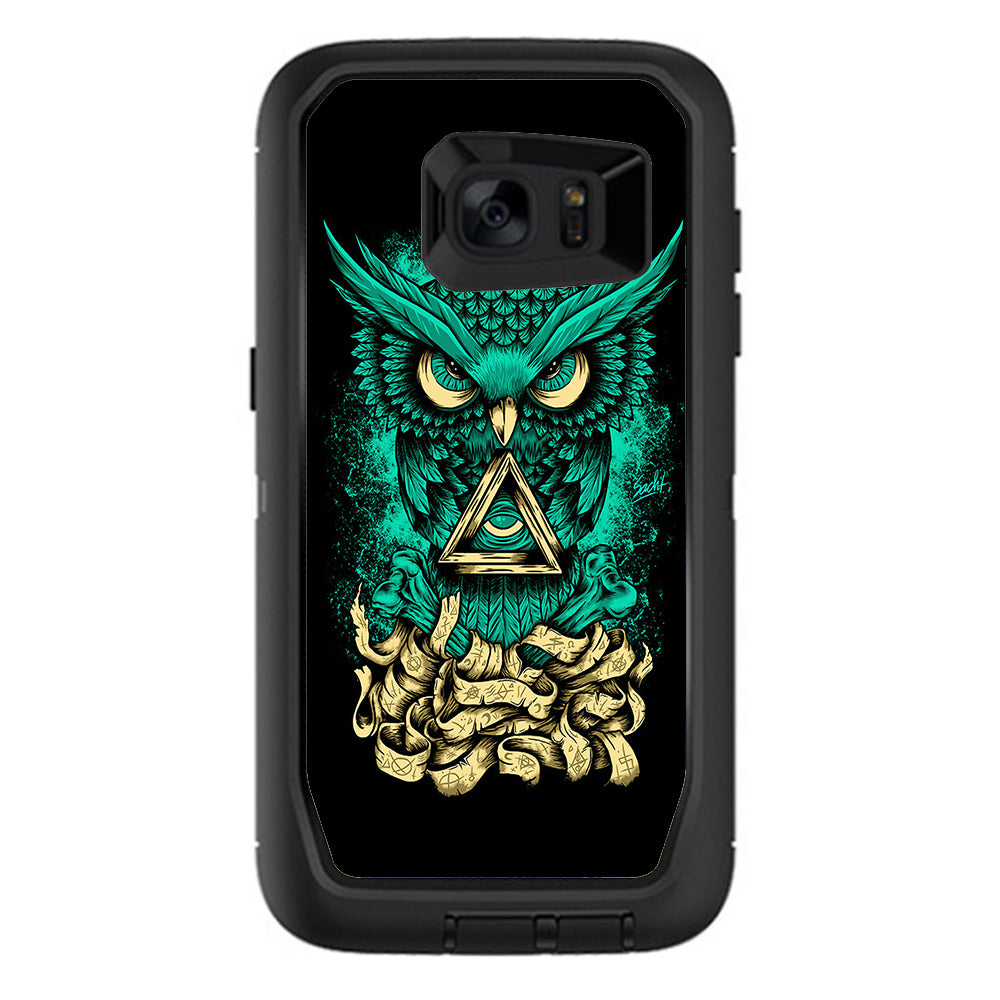  Awesome Owl Evil Otterbox Defender Samsung Galaxy S7 Edge Skin