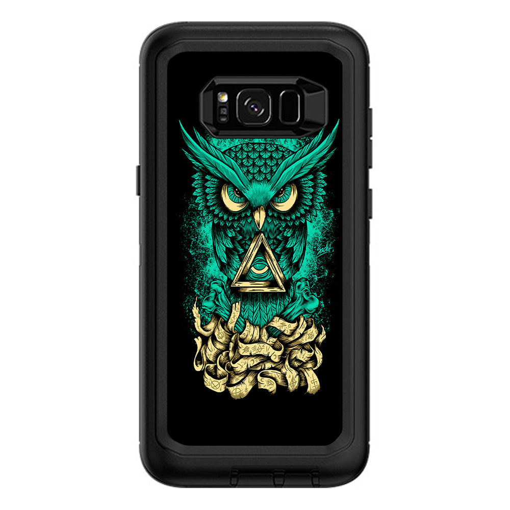  Awesome Owl Evil Otterbox Defender Samsung Galaxy S8 Plus Skin