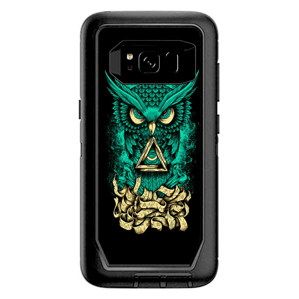  Awesome Owl Evil Otterbox Defender Samsung Galaxy S8 Skin