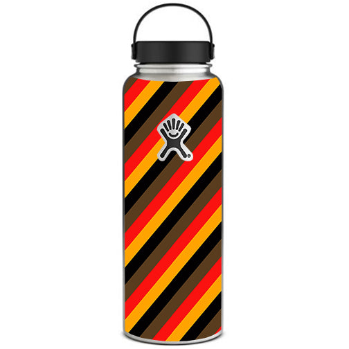  Retro 70'S Lines Hydroflask 40oz Wide Mouth Skin