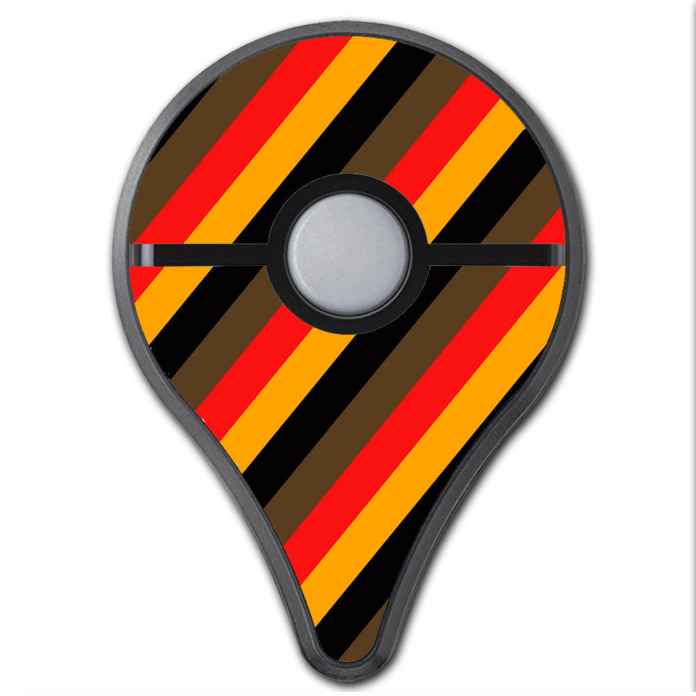  Retro 70'S Lines Pokemon Go Plus Skin