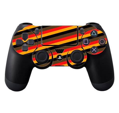  Retro 70'S Lines Sony Playstation PS4 Controller Skin