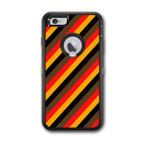  Retro 70'S Lines Otterbox Defender iPhone 6 PLUS Skin