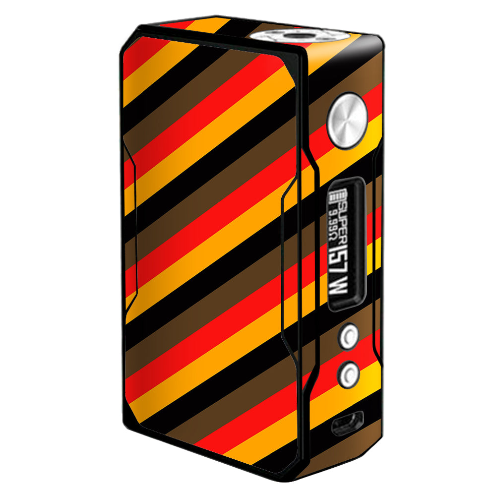  Retro 70'S Lines Voopoo Drag 157w Skin