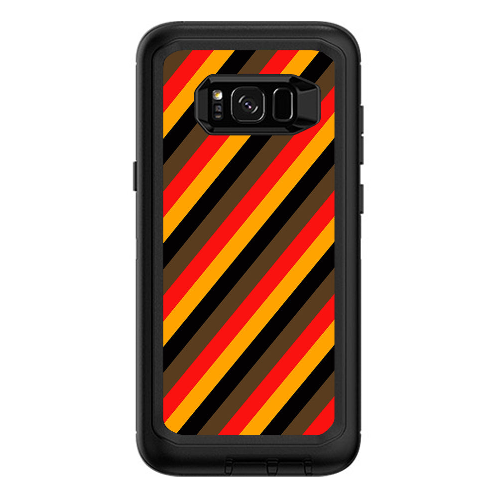  Retro 70'S Lines Otterbox Defender Samsung Galaxy S8 Plus Skin
