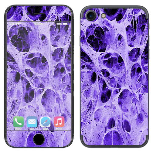  Neurons Purple Web Skin Weird Apple iPhone 7 or iPhone 8 Skin
