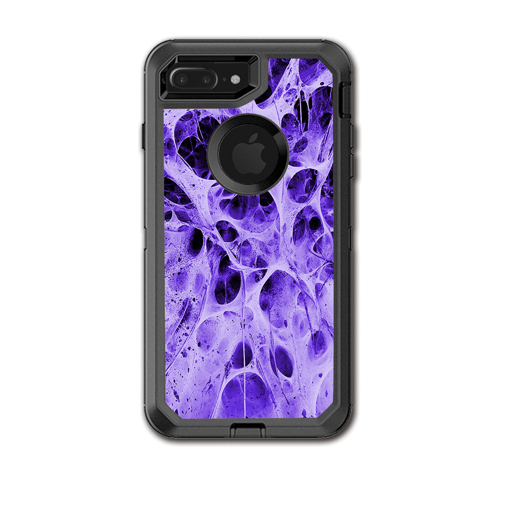  Neurons Purple Web Skin Weird Otterbox Defender iPhone 7+ Plus or iPhone 8+ Plus Skin