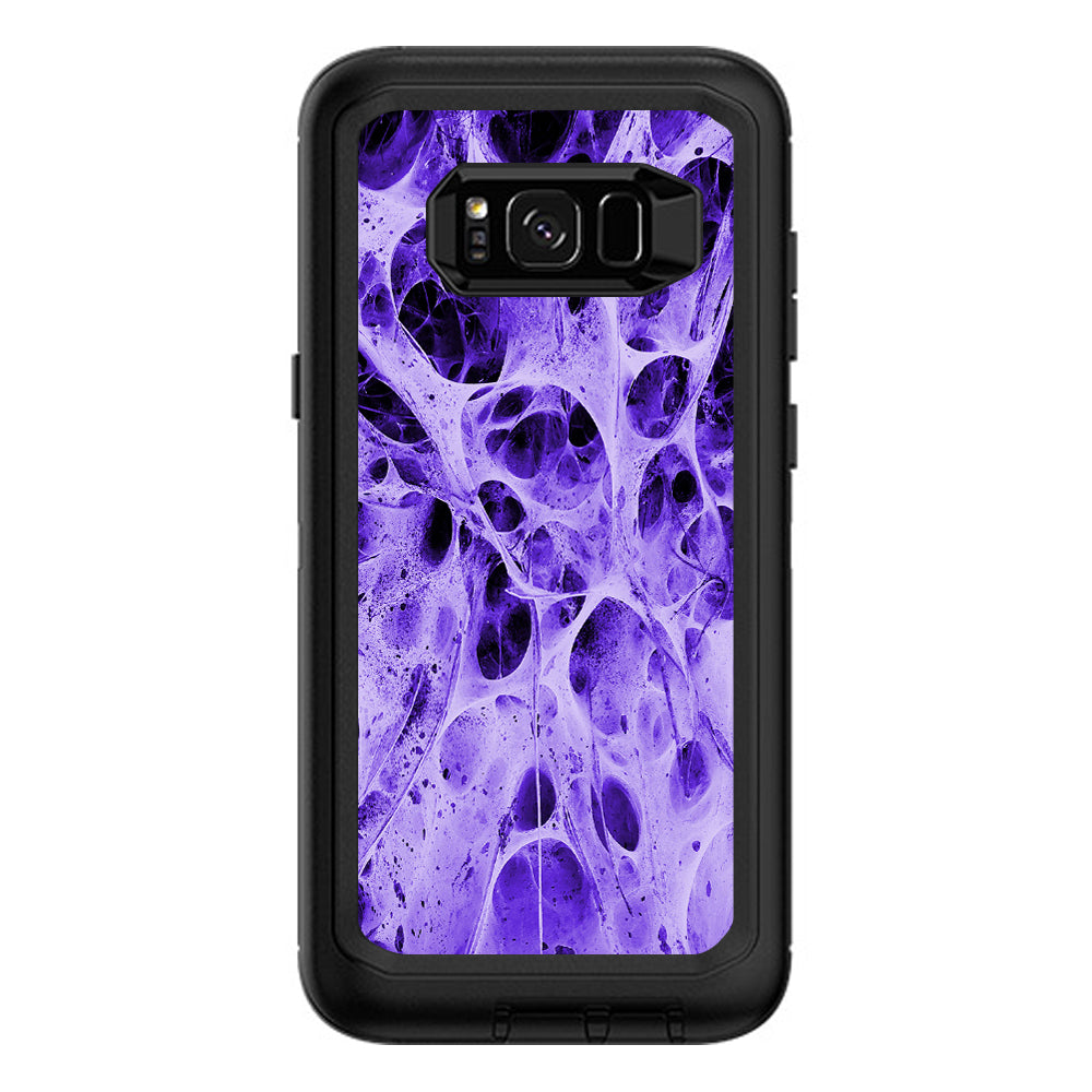  Neurons Purple Web Skin Weird Otterbox Defender Samsung Galaxy S8 Plus Skin