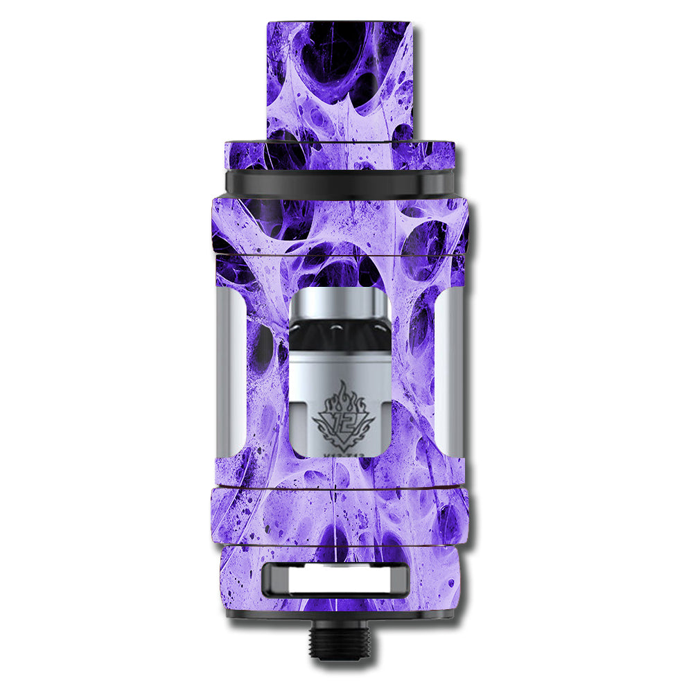  Neurons Purple Web Skin Weird Smok TFV12 Tank Skin