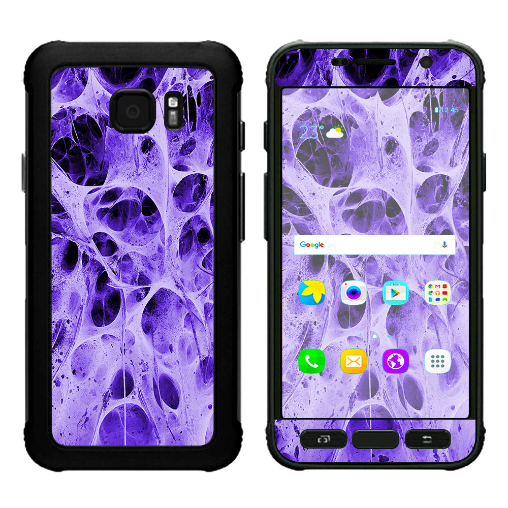  Neurons Purple Web Skin Weird Samsung Galaxy S7 Active Skin