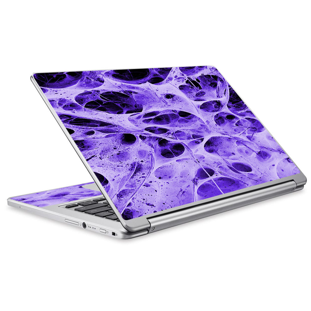  Neurons Purple Web Skin Weird Acer Chromebook R13 Skin