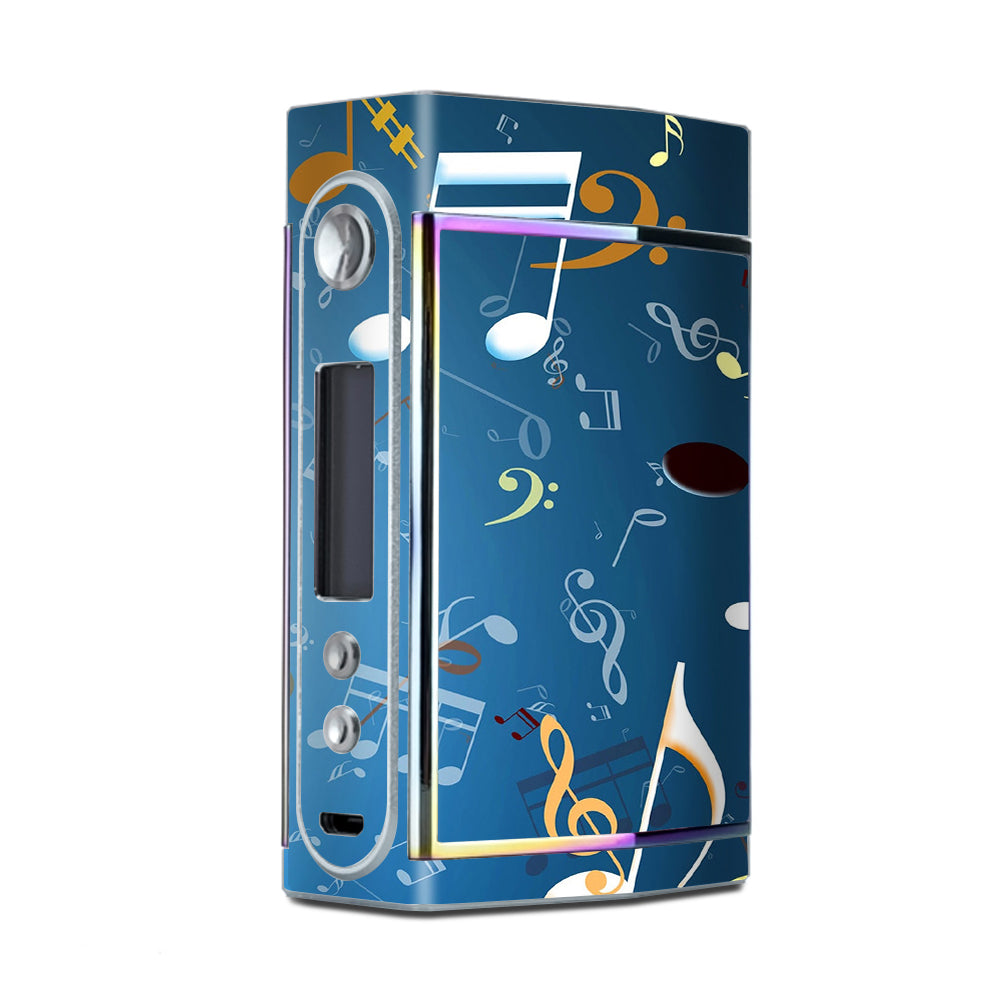  Flying Music Notes Too VooPoo Skin