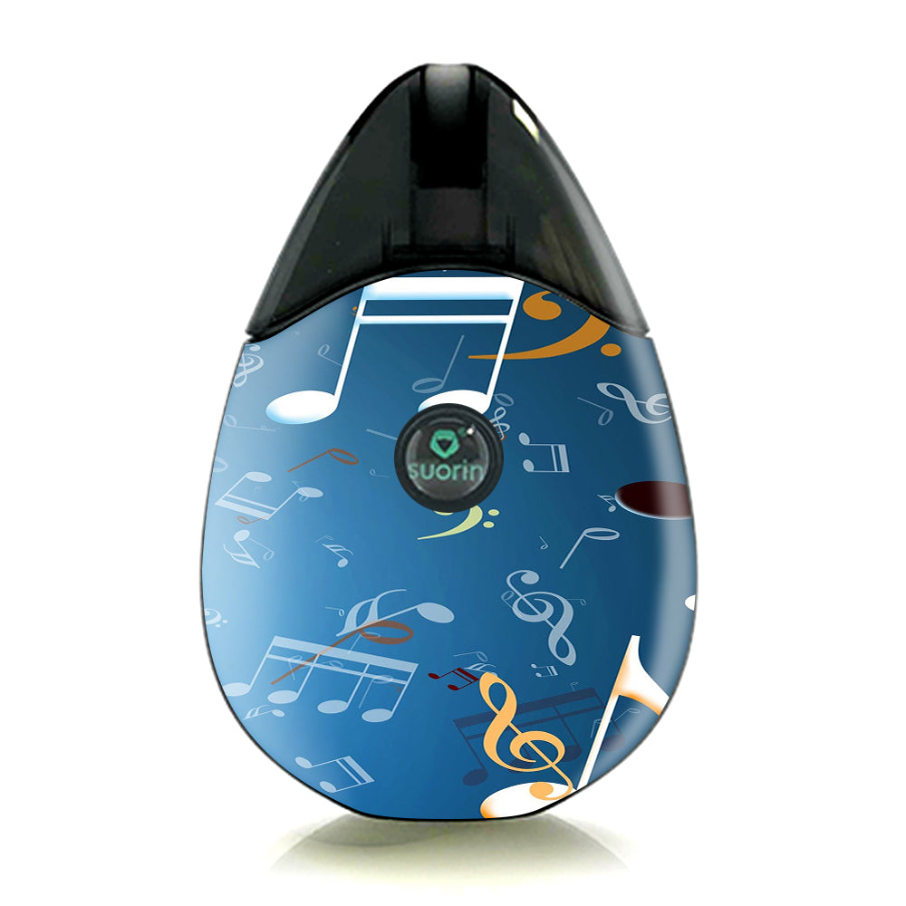  Flying Music Notes Suorin Drop Skin