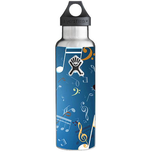  Flying Music Notes Hydroflask 21oz Skin