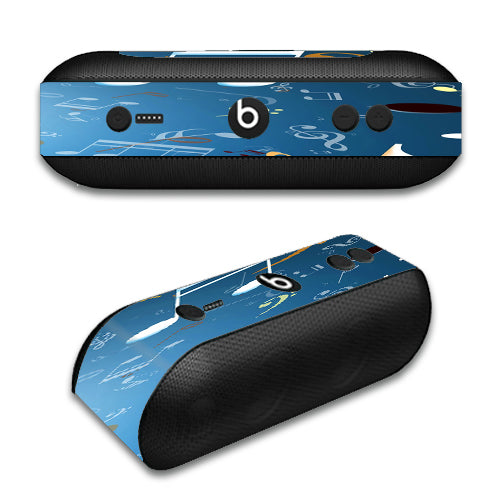  Flying Music Notes Beats by Dre Pill Plus Skin