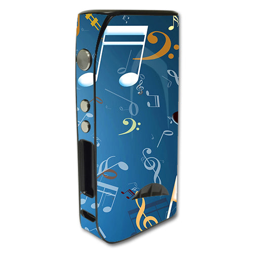  Flying Music Notes Pioneer4You iPV5 200w Skin