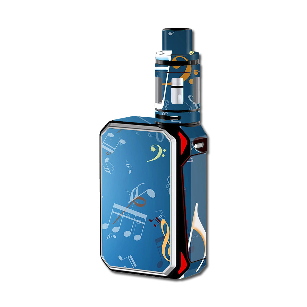  Flying Music Notes Smok G-Priv 220W Skin