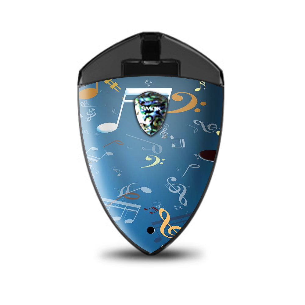  Flying Music Notes Smok Rolo Badge Skin