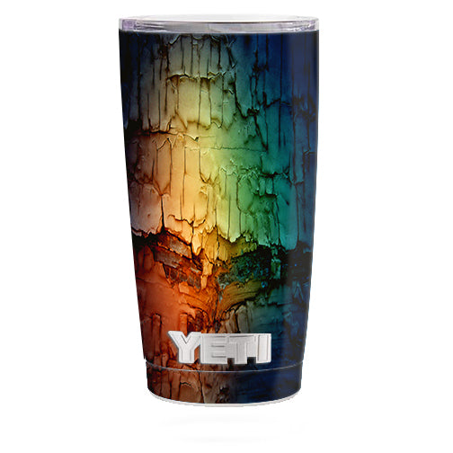  Multicolor Rock Yeti 20oz Rambler Tumbler Skin