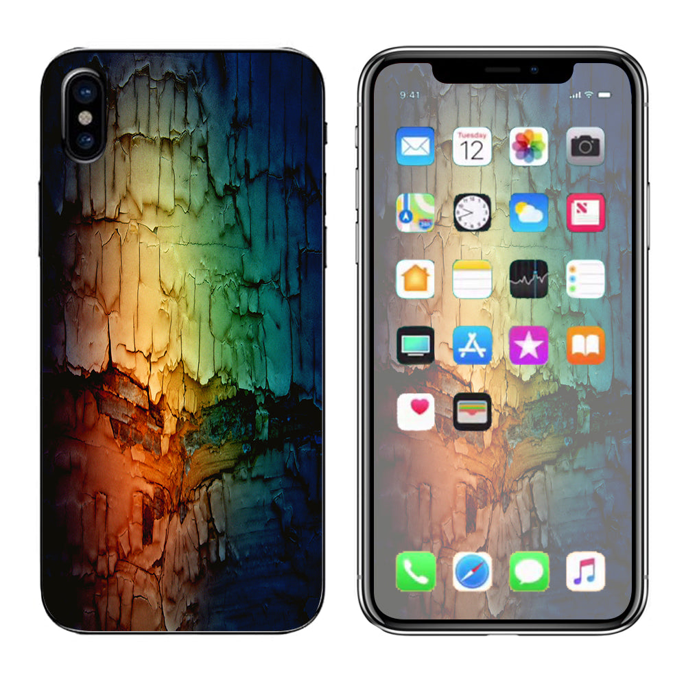  Multicolor Rock  Apple iPhone X Skin