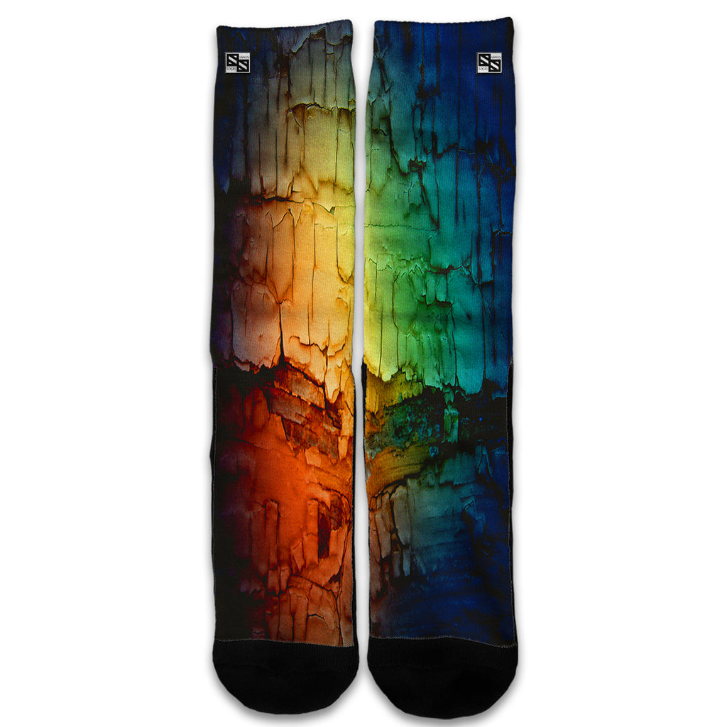  Multicolor Rock Universal Socks