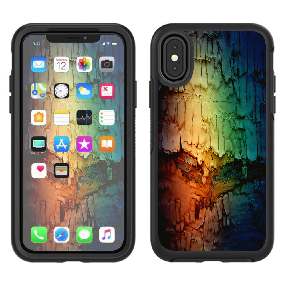  Multicolor Rock  Otterbox Defender Apple iPhone X Skin
