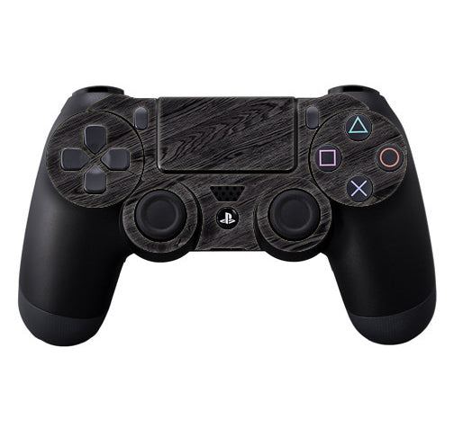  Black Wood Sony Playstation PS4 Controller Skin