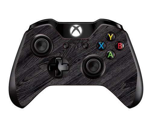  Black Wood Microsoft Xbox One Controller Skin