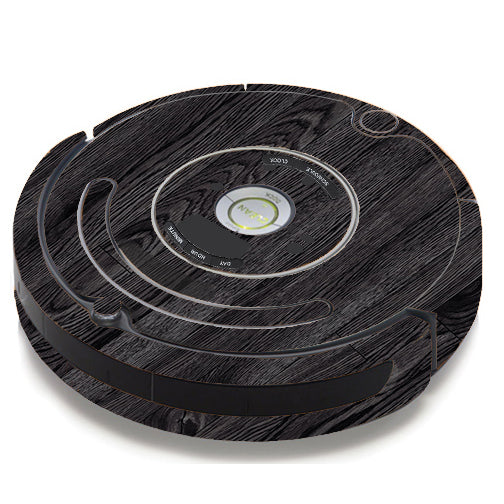  Black Wood iRobot Roomba 650/655 Skin