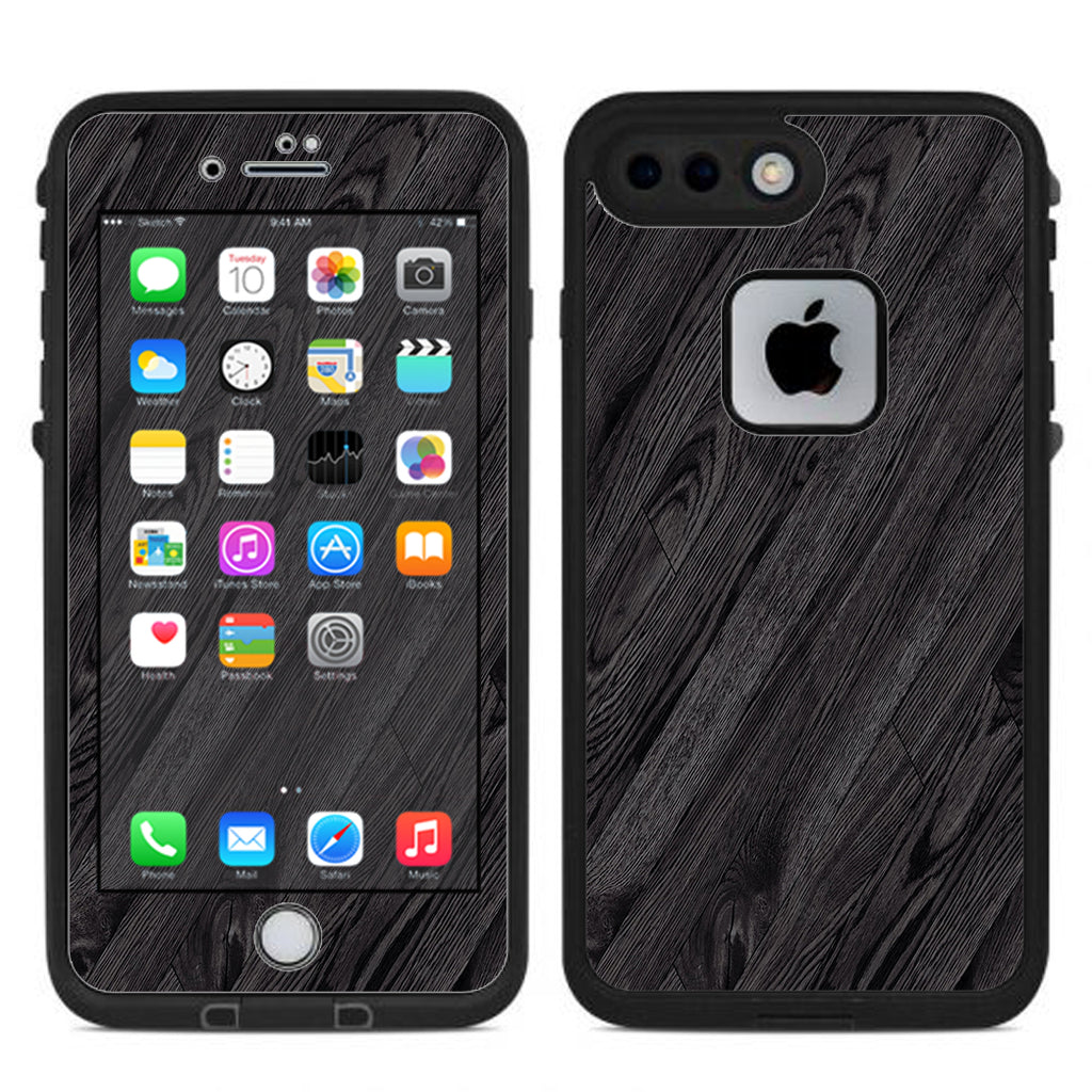  Black Wood Lifeproof Fre iPhone 7 Plus or iPhone 8 Plus Skin