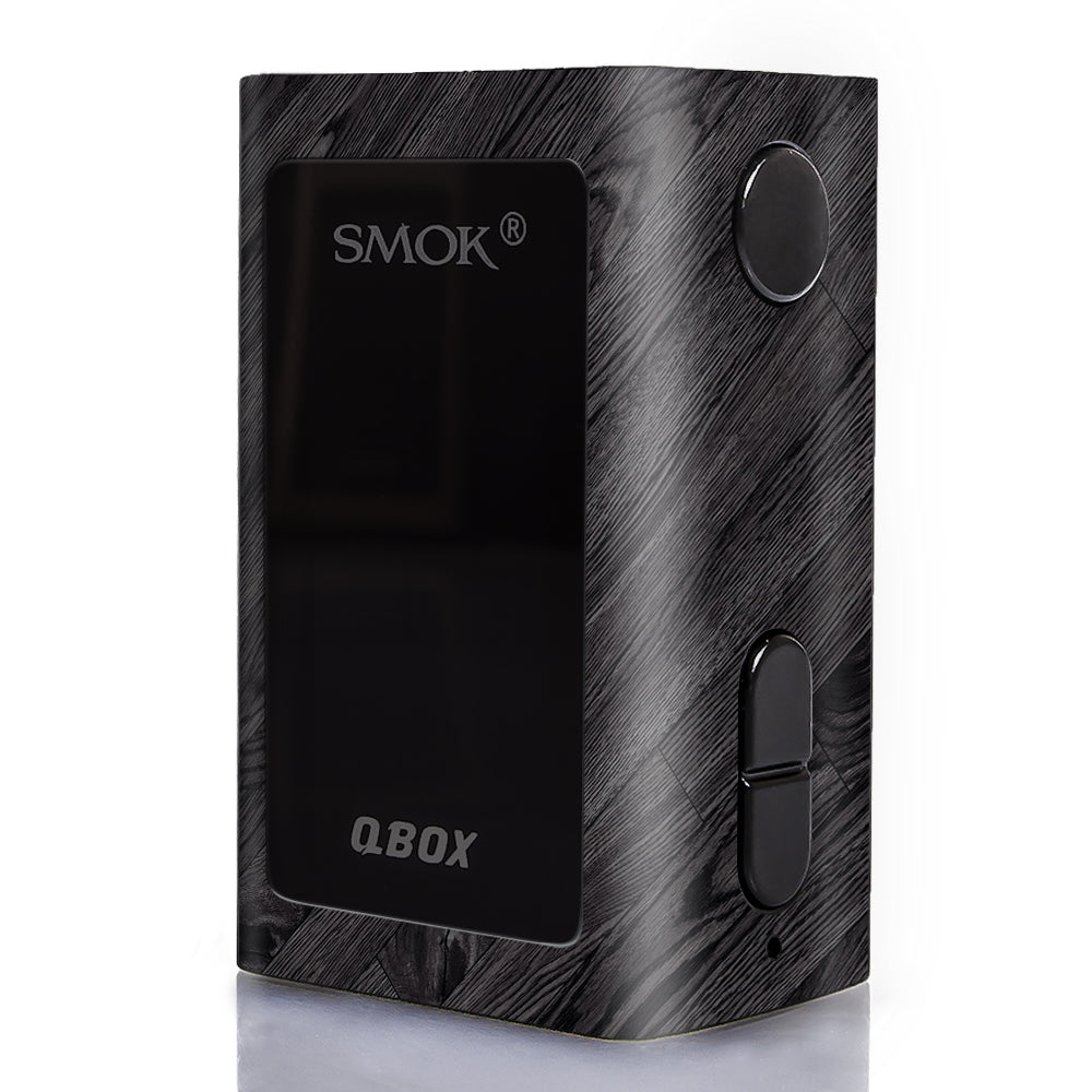  Black Wood Smok Q-Box Skin