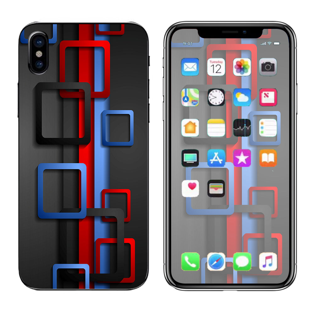  Modern Design Pattern Apple iPhone X Skin