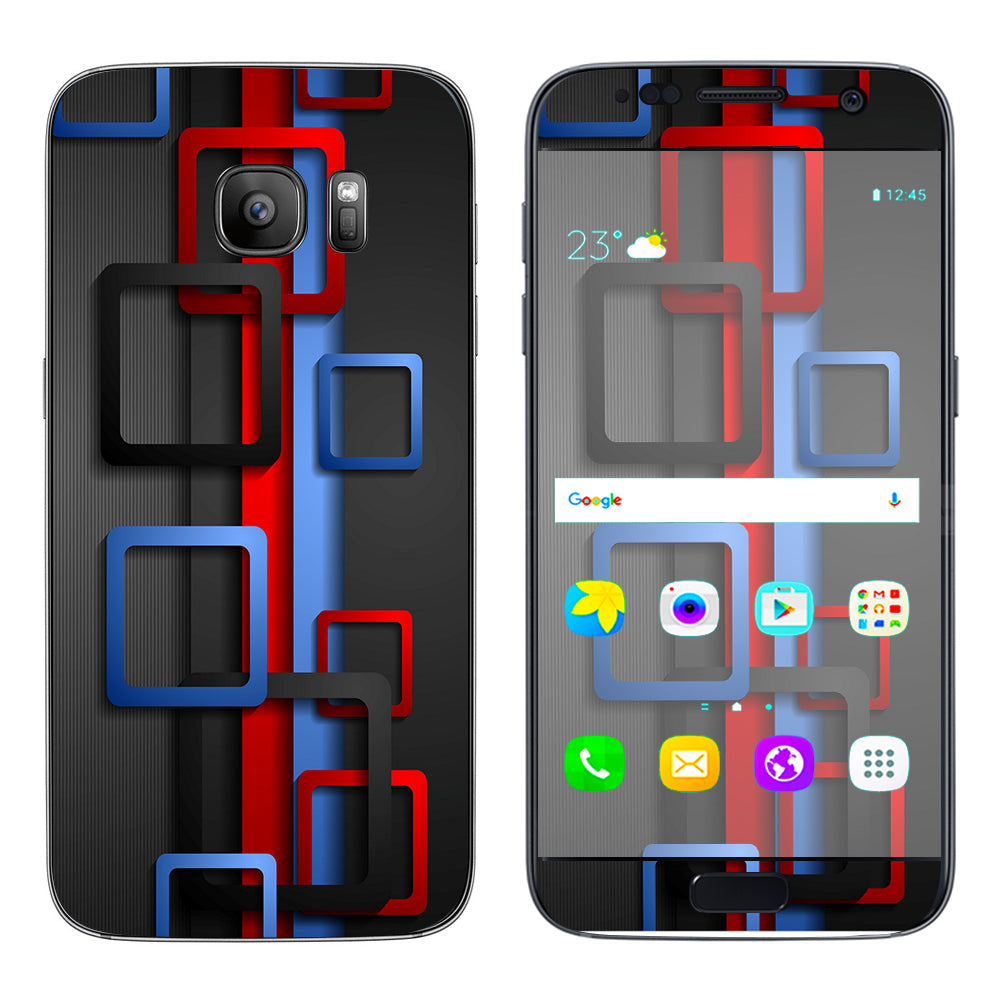  Modern Design Pattern Samsung Galaxy S7 Skin