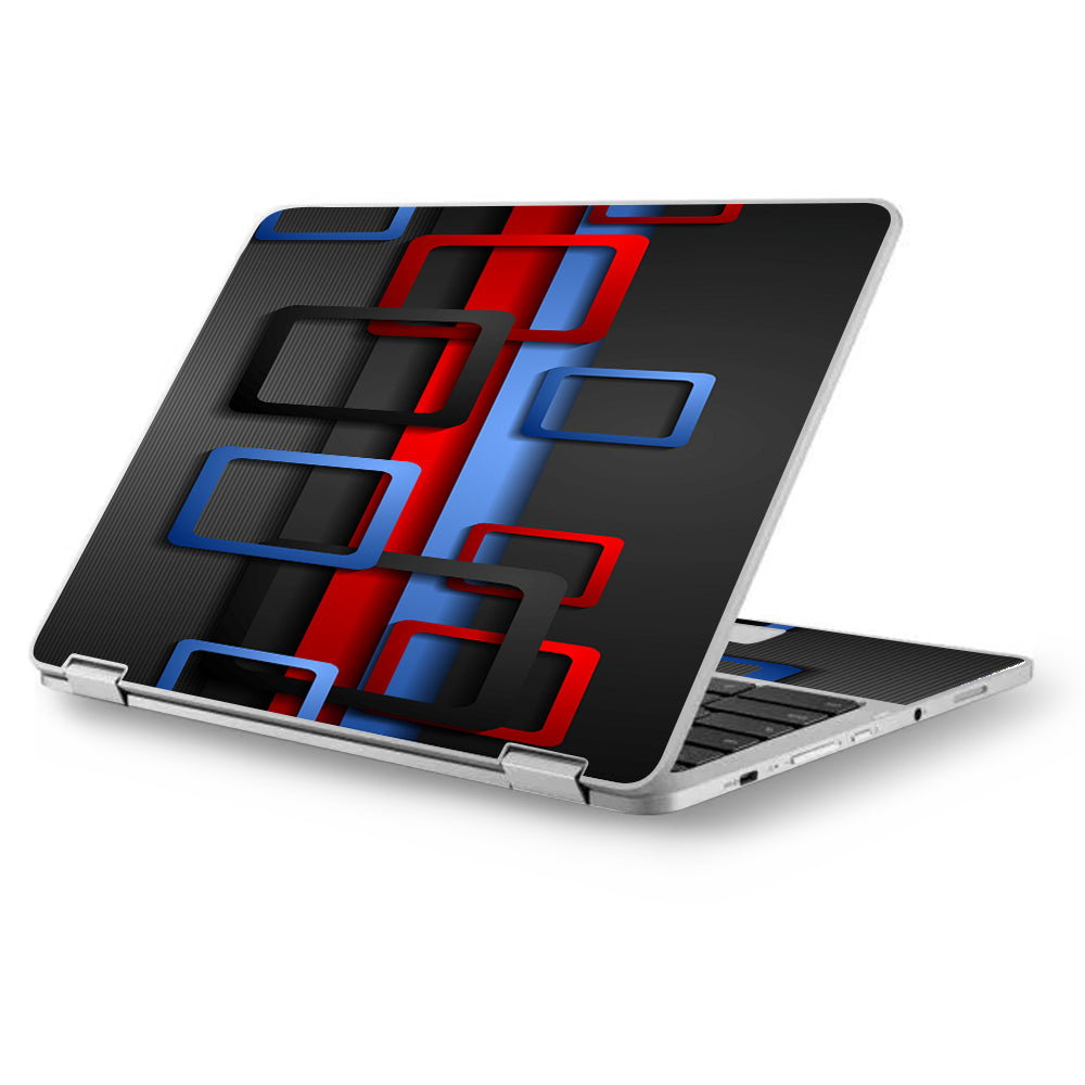  Modern Design Pattern Asus Chromebook Flip 12.5" Skin