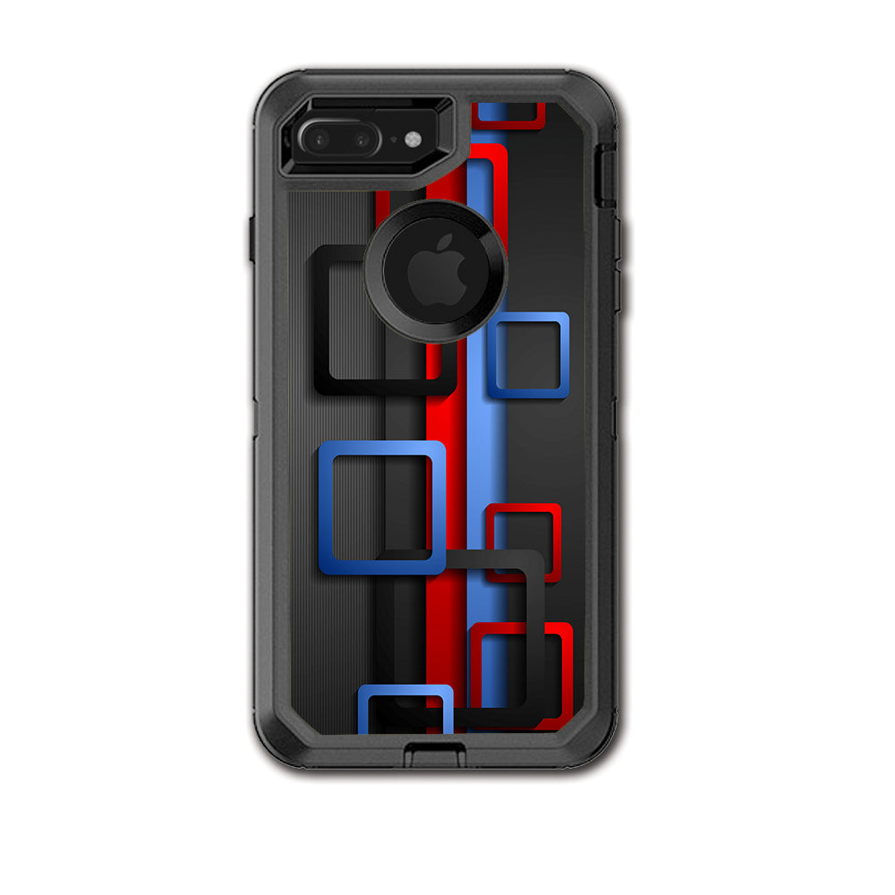  Modern Design Pattern Otterbox Defender iPhone 7+ Plus or iPhone 8+ Plus Skin