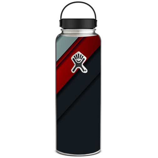  Modern Patterns Red Hydroflask 40oz Wide Mouth Skin