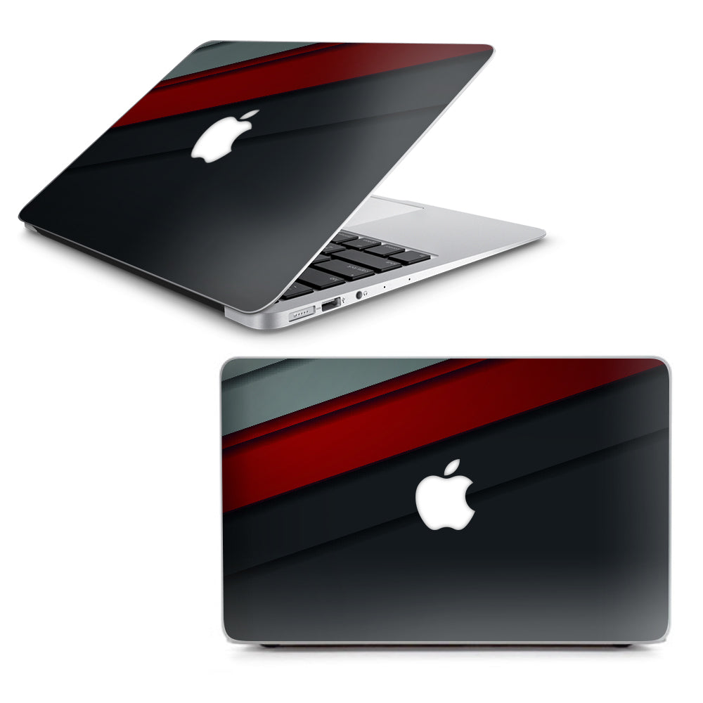  Modern Patterns Red Macbook Air 11" A1370 A1465 Skin