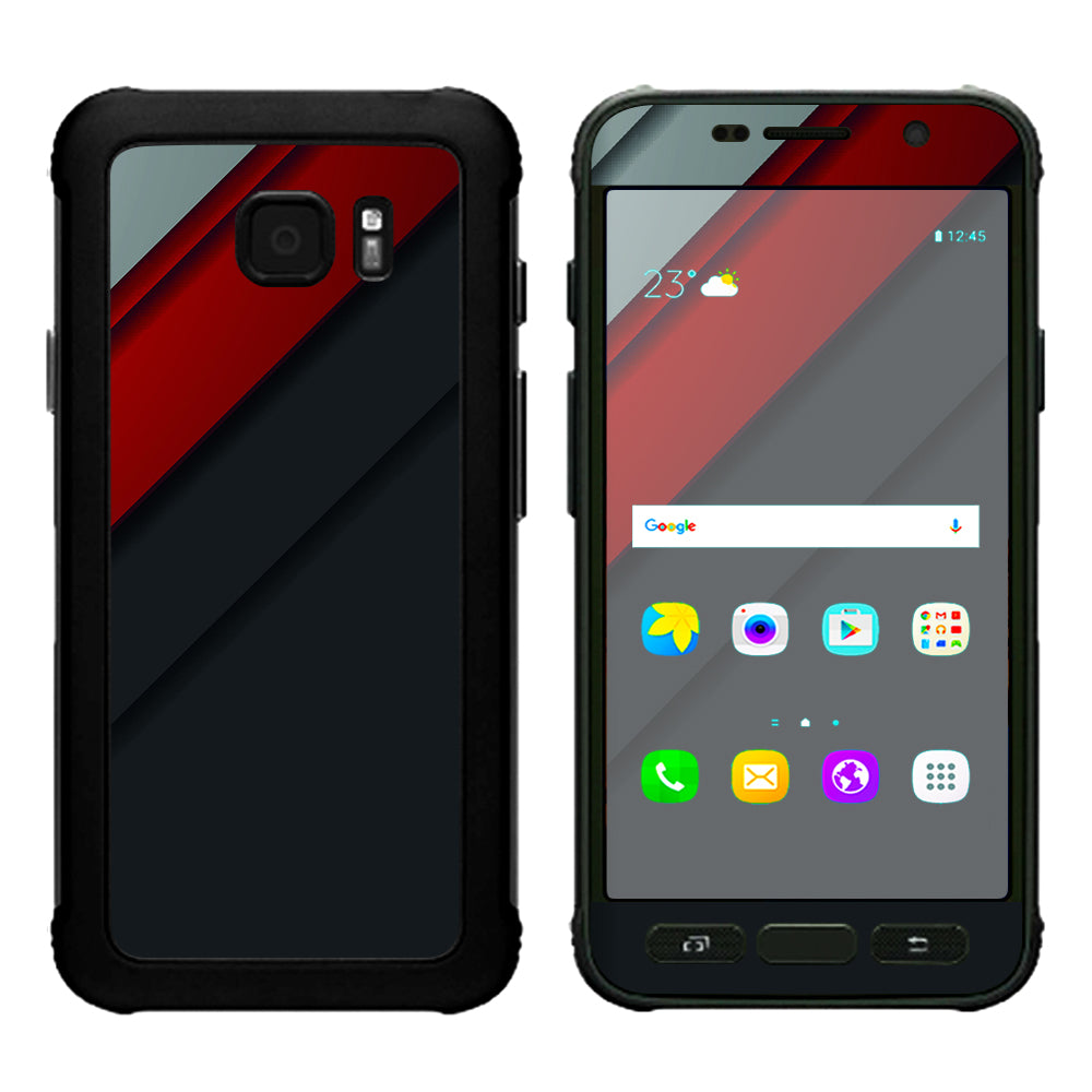  Modern Patterns Red Samsung Galaxy S7 Active Skin