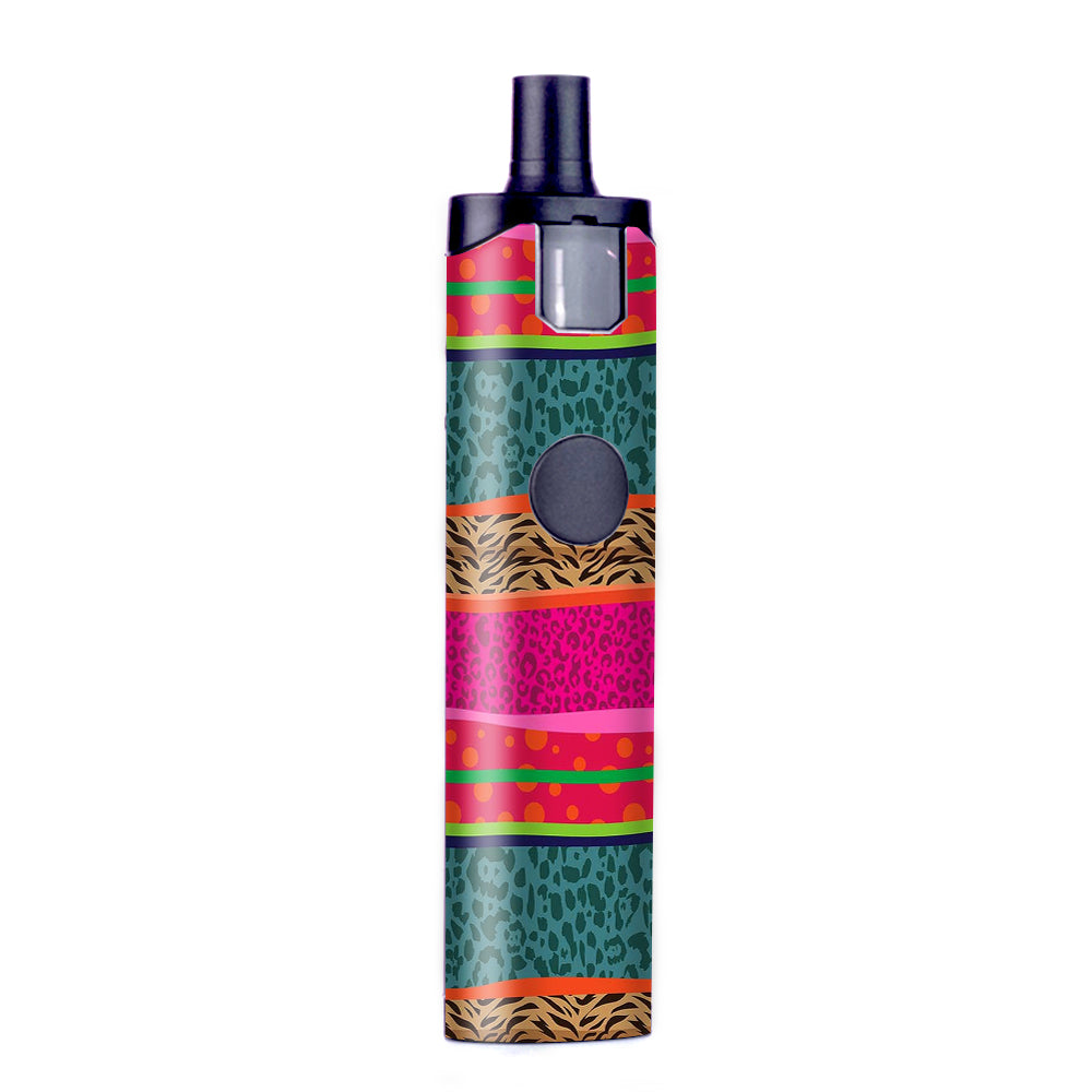  Leopard Zebra Patterns Colorful Wismec Motiv Pod Skin