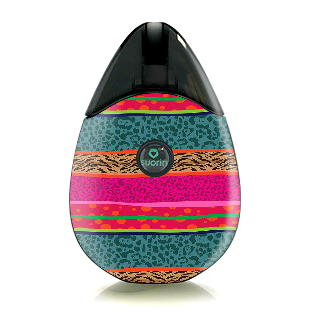  Leopard Zebra Patterns Colorful Suorin Drop Skin