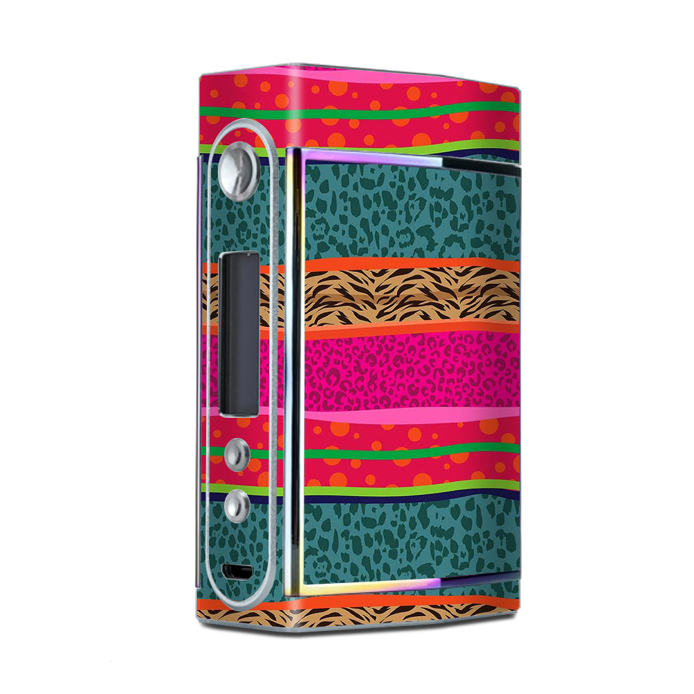  Leopard Zebra Patterns Colorful Too VooPoo Skin