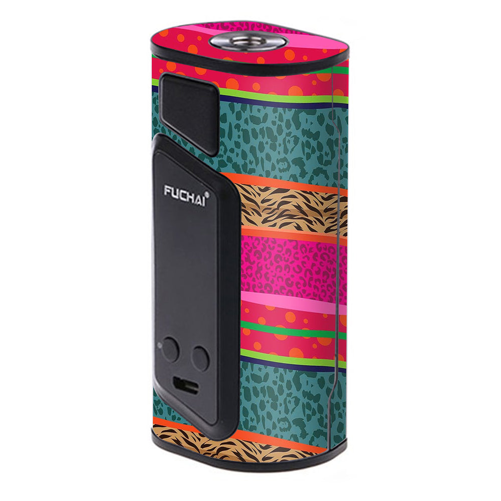  Leopard Zebra Patterns Colorful Sigelei Fuchai Duo-3 Skin
