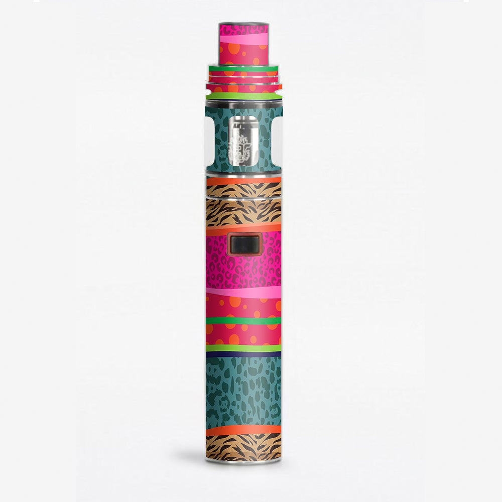  Leopard Zebra Patterns Colorful Smok Stick X8 Skin