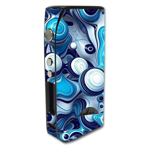  Mixed Blue Bubbles Glass Pioneer4You iPV5 200w Skin