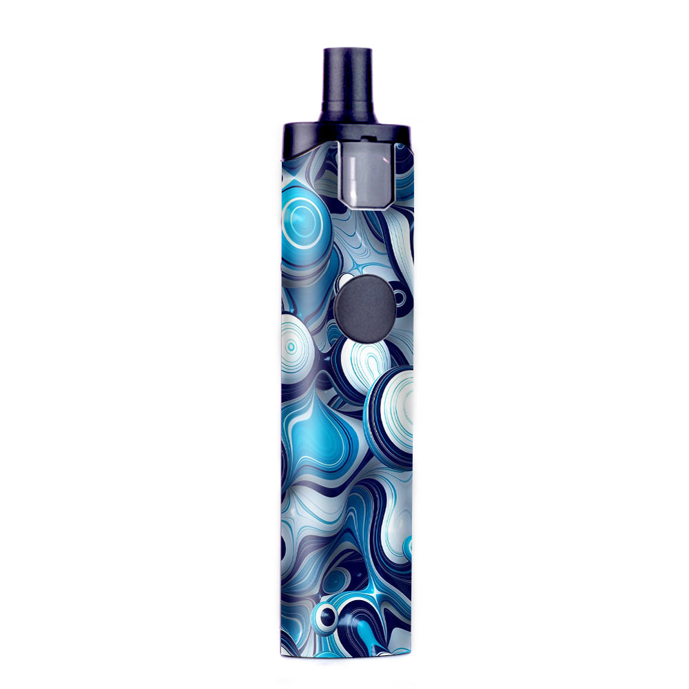 Mixed Blue Bubbles Glass Wismec Motiv Pod Skin