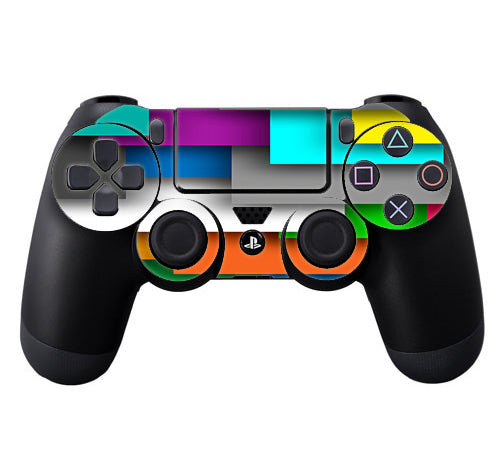  Metro Squares Modern Sony Playstation PS4 Controller Skin