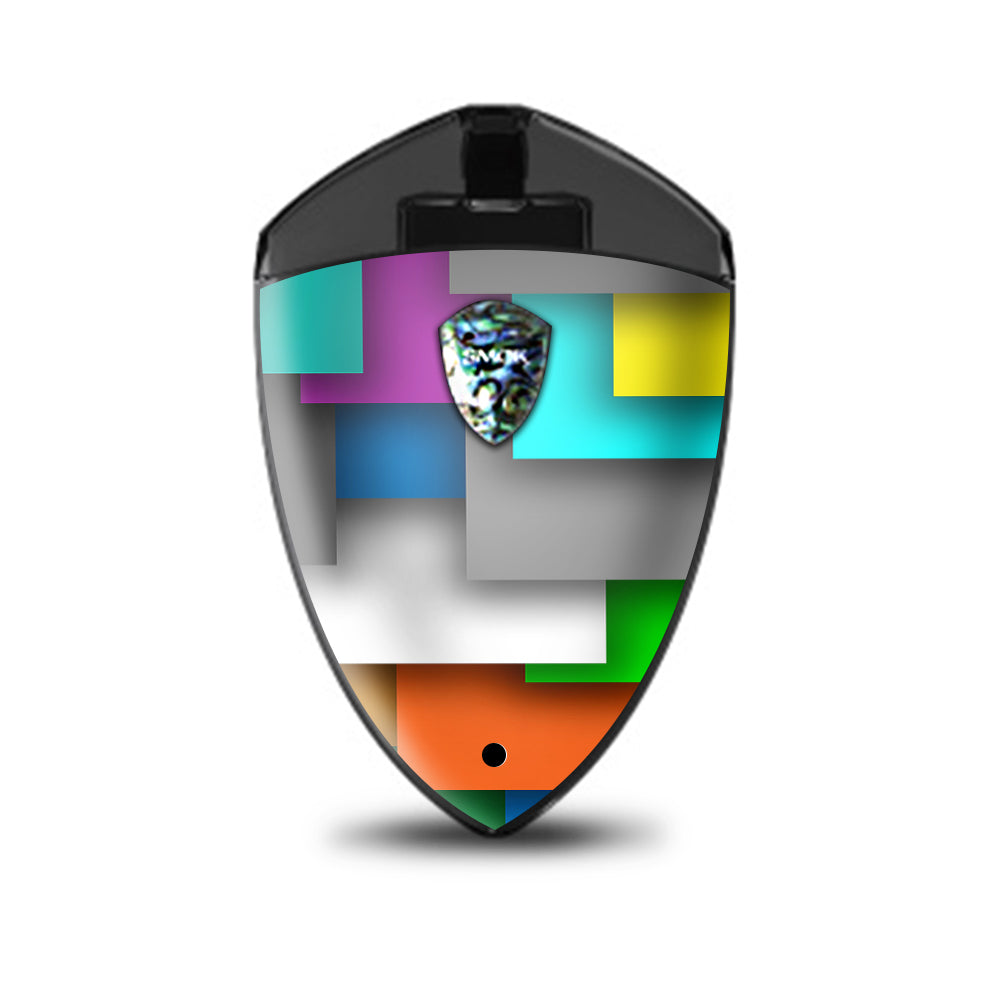  Metro Squares Modern Smok Rolo Badge Skin