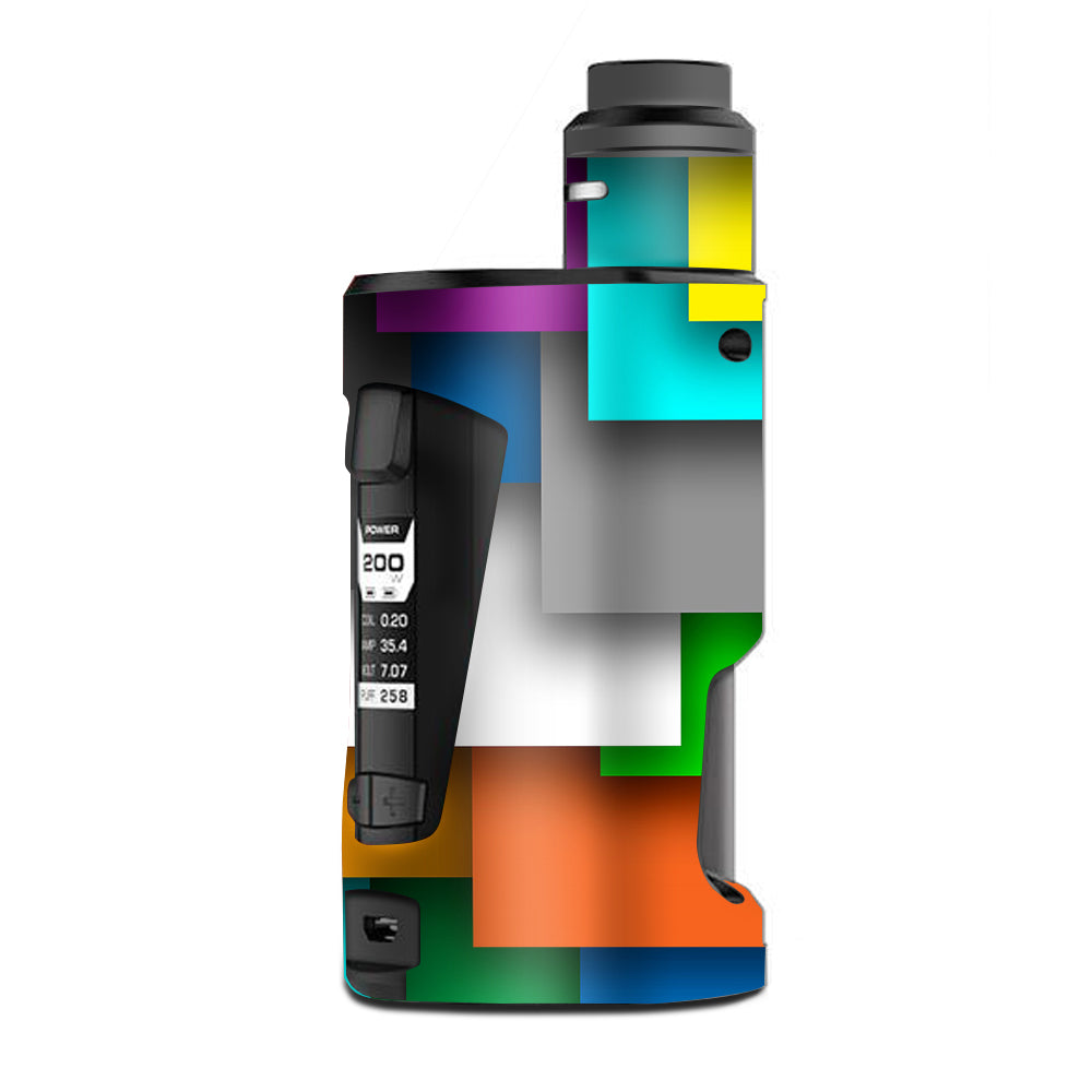  Metro Squares Modern G Box Squonk Geek Vape Skin