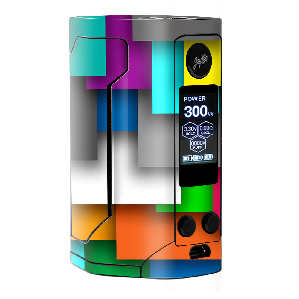  Metro Squares Modern Wismec RX Gen 3 Skin